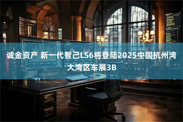 诚金资产 新一代智己LS6将登陆2025中国杭州湾大湾区车展3B
