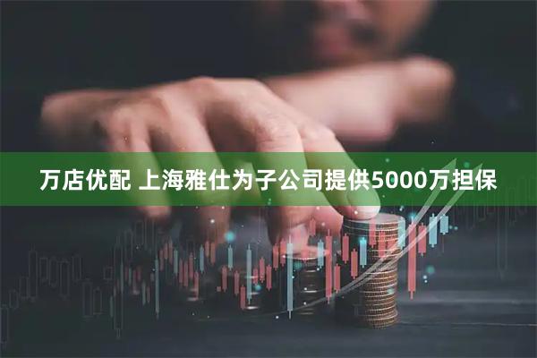 万店优配 上海雅仕为子公司提供5000万担保