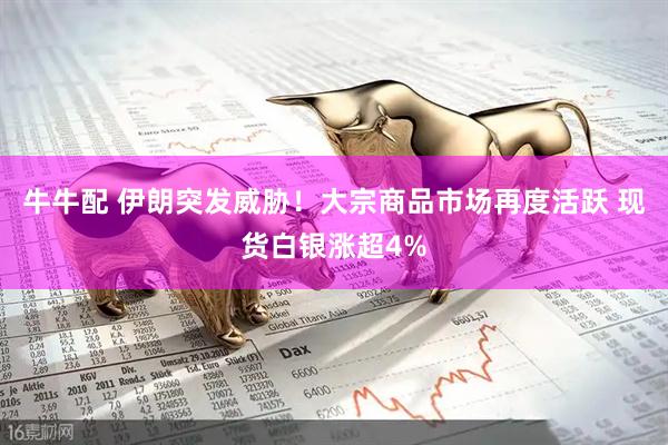 牛牛配 伊朗突发威胁！大宗商品市场再度活跃 现货白银涨超4%